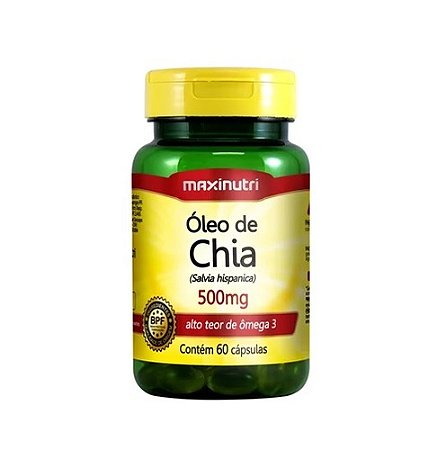 Kit c/6 Óleo de Chia Maxinutri