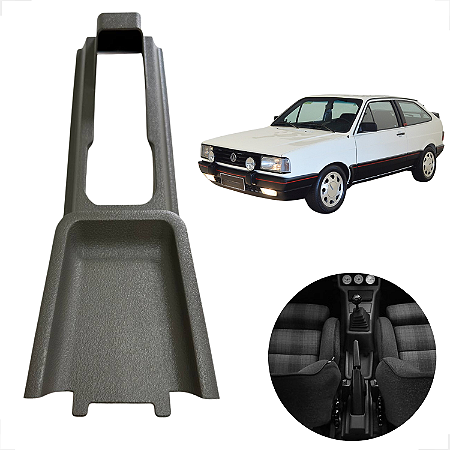 Prolongador Do Console Gol Quadrado Padrão Original VW Gol GTS Gol GTi Voyage Parati/Cinza