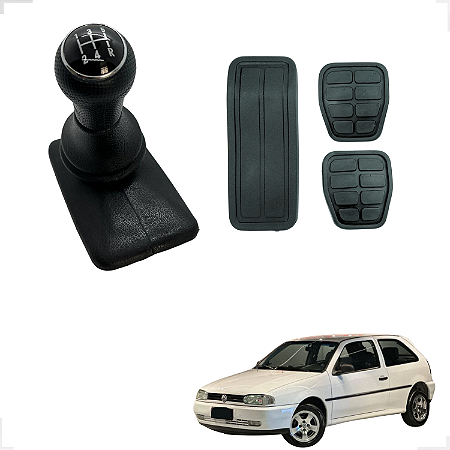 Coifa Manopla Capa Pedal Gol Bola G2 Saveiro Parati 95/98