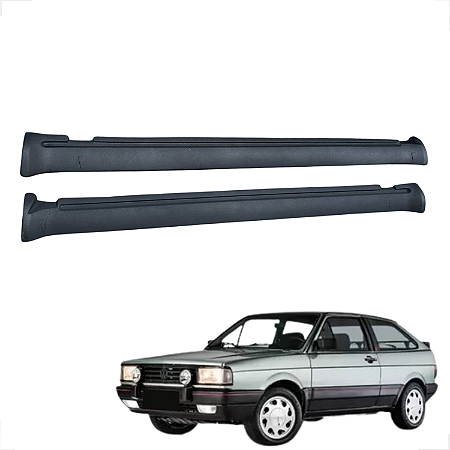 Spoiler Lateral Gol Parati Voyage Saveiro Gls Gl Gts Gti- Preto