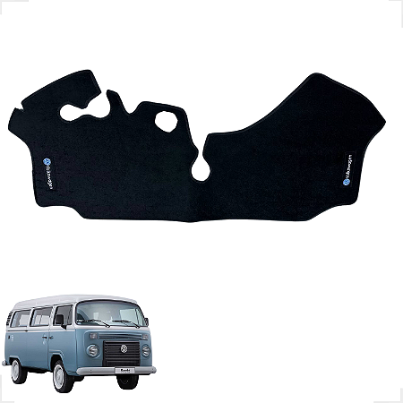 Tapete Kombi Dianteiro Em Carpete 2011 á  2014-Preto