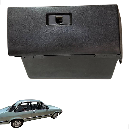 Porta Luvas Tampa Caixa Chevette Sedan E Hatch 83 84 85 A 93/Preto