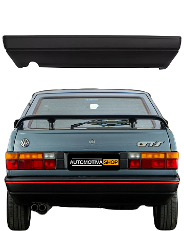 Para-choque Traseiro Vw Gol 87/94 1 Linha - Preto Texturizado