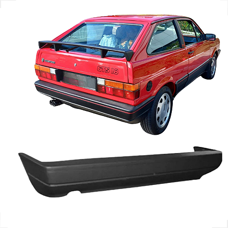 Parachoque Traseiro Vw Gol 87/96 1 Linha-Preto Texturizado