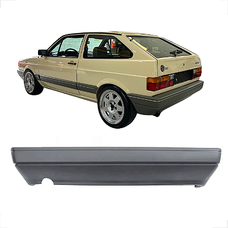 Parachoque Traseiro Vw Gol 87/96 1 Linha-Cinza Claro