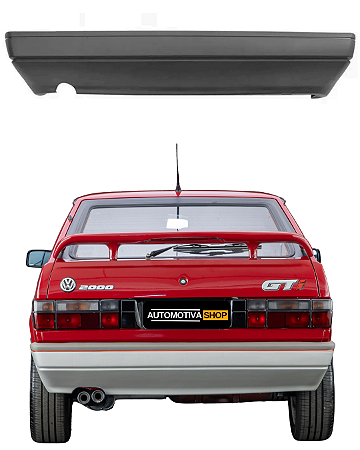 Para-choque Traseiro Vw Gol 87/94 1 Linha - Cinza Texturizado