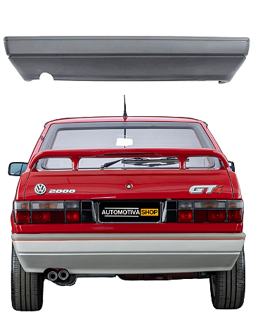 Parachoque Traseiro Vw Gol 87/96 1 Linha-Cinza Claro