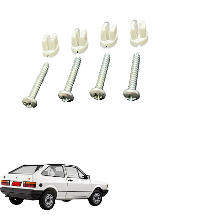 Bucha Parafuso Puxador Porta Gol Quadrado Fusca Kombi