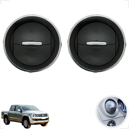 Difusores Ar Painel Up Amarok Direcionador Ar Kit 2
