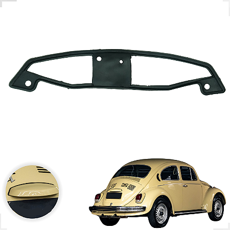 Guarnição Borracha Lanterna Luz Placa Nariz Vw Fusca 71 A 86