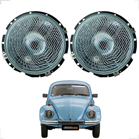 Par Farol Dianteiro Fusca Esquerdo/Direito 59 60 61 62 63 64 65 a 92