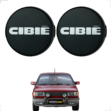 Par Capa Farol  Preto Gol Fusca Kombi Saveiro Parati Voyage