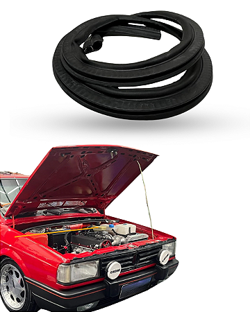 Borracha Guarnição Vedação Do Capô Gol Quadrado 80/99