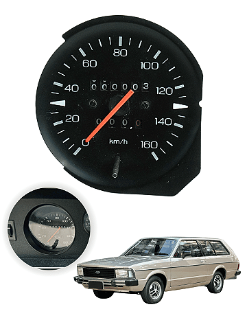 Velocímetro Ford Corcel 2 Belina 2 Pampa 2 1980 a 1986