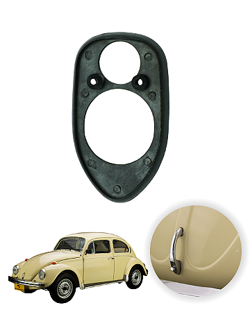 Guarnição Ou Borracha Alça Capo Dianteiro Original do Fusca 1977 a 1996