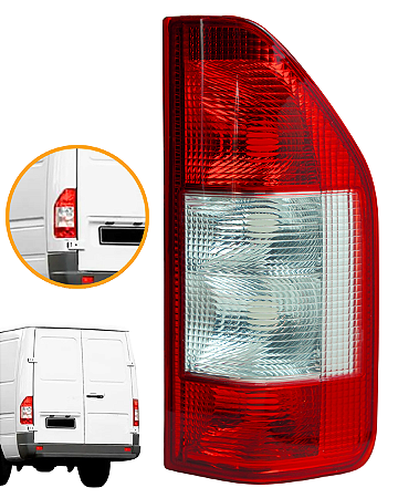 Lanterna Direita 2004 A 2012 Van Sprinter Direito Vermelho Direito/passageiro