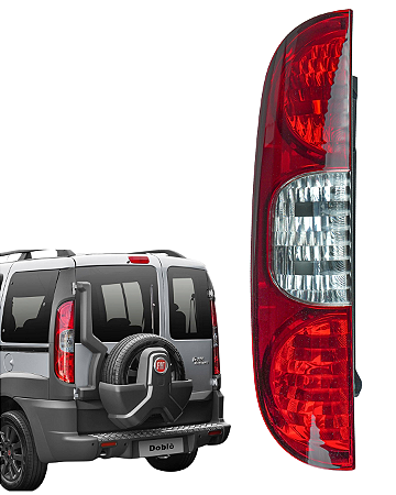 Lanterna Doblo Fiorino 2011 2012 2013 2014 2015 2016 A 2023 Esquerdo/motorista