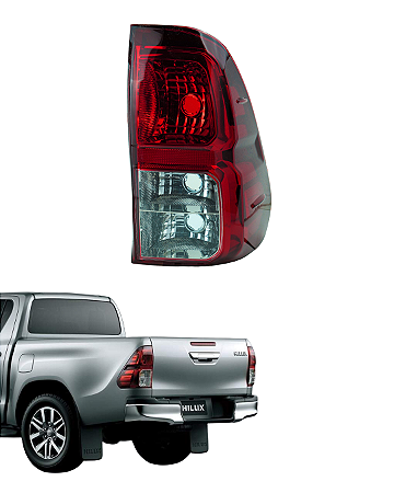 Lanterna Toyota Hilux Traseira 2016 2017 2018 2019 2020 Dir Direito/passageiro