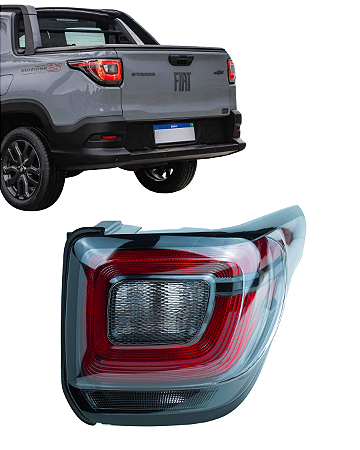 Lanterna Traseira Ré Fiat Strada 2020 2021 2022 2023 A 2025 Direito/passageiro