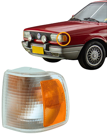 Lanterna Pisca Seta Gol Quadrado 1991 1992 1993 1994 1995 E Esquerdo Motorista
