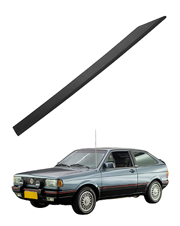 Protetor Arremate Acabamento Dianteiro e Traseiro Guia Parachoque VW Gol Quadrado Parati Saveiro