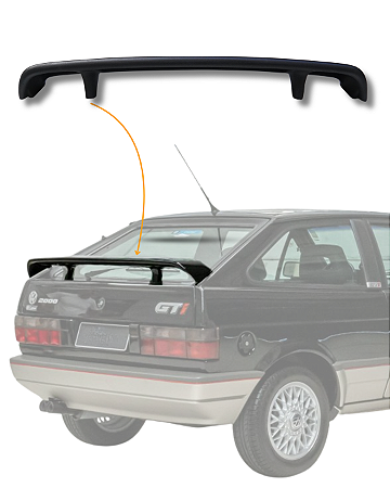 Aerofolio Gol GTS GTI 1991 1992 1993 1994 Traseiro Preto