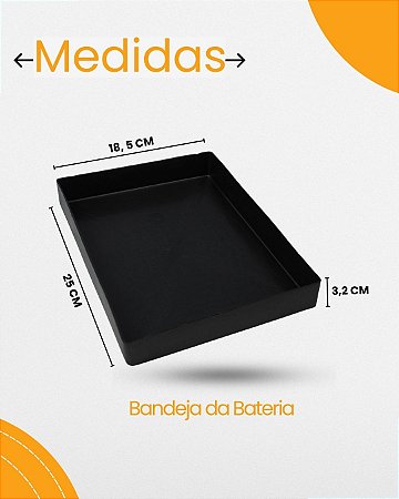 Bandeja Plástica Bateria Vw Fusca Brasília Kombi