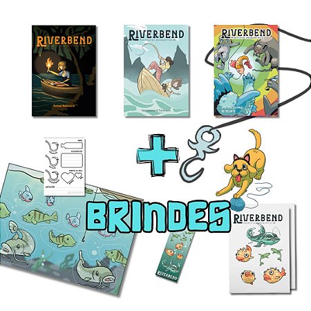 PACOTE PROMOCIONAL - Riverbend Aventuras Pesqueiras + BRINDES