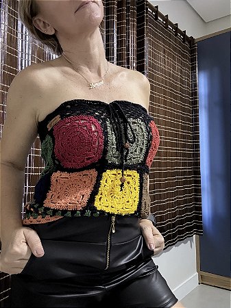 Tomara que caia em crochê