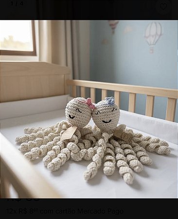 Amigurumi polvo bebe