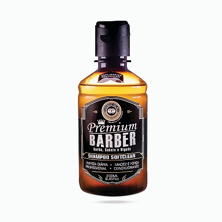 Shampoo Softclean Premium Barber Extremelly For Men 250ml