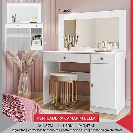PENTEADEIRA CAMARIM BELLA