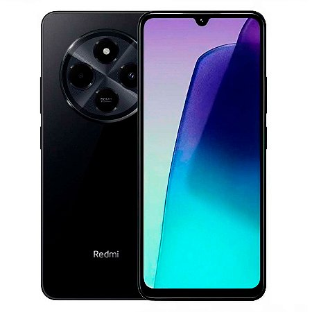 Smartphone Xiaomi Redmi 14C 256GB, 8GB RAM, Dual SIM, Tela 6.88 - Preto (Global)