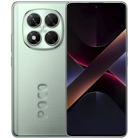 Smartphone Xiaomi Poco X7 5G, 256GB, 8GB RAM, Dual SIM, Tela 6.67" - Verde (Global)
