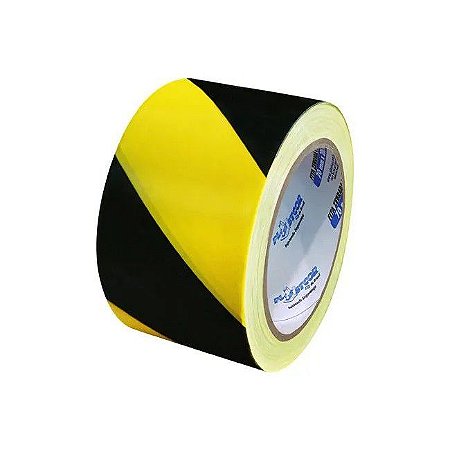 FITA ZEBRADA DEMARCAÇÃO 200MT PT/AM PLASTCOR