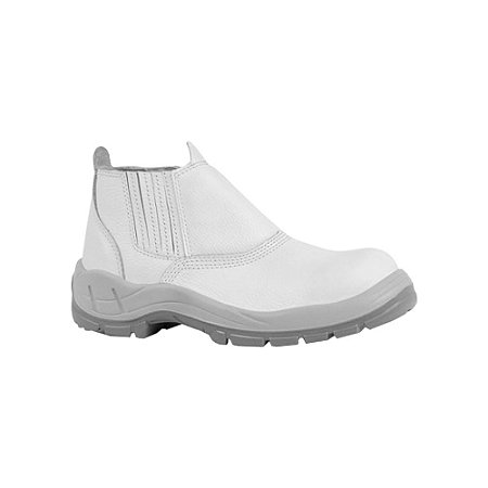 BOTINA ELÁSTICO BEL BRANCO MICROFIBRA COMPOSITE CA 30539 BRACOL