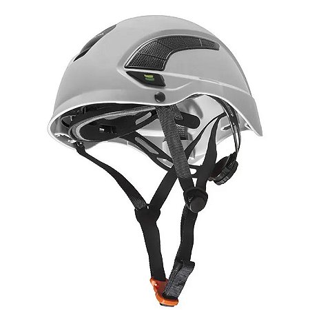 CAPACETE ALPINISTA SEM ABA COM CATRACA 3 PONTOS BRANCO CLASSE A FOCUS 345 CA 14816 MONTANA