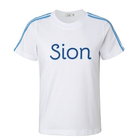 Camiseta Manga Curta Branca SION