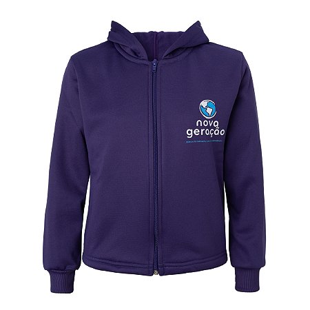 Casaco Flanelado Roxo Nova Geração