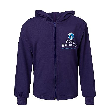 Casaco Colegial Roxo Nova Geração