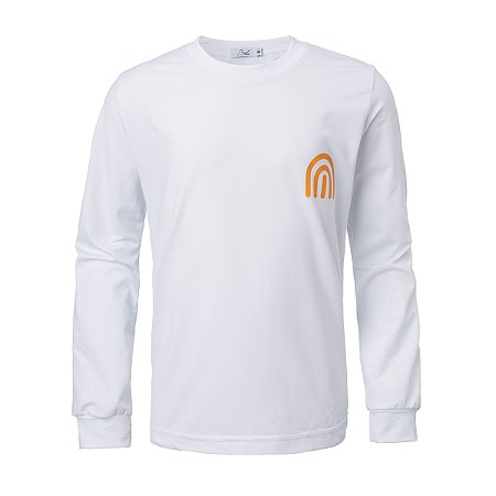 Camiseta Térmica Manga Longa Branca Solos
