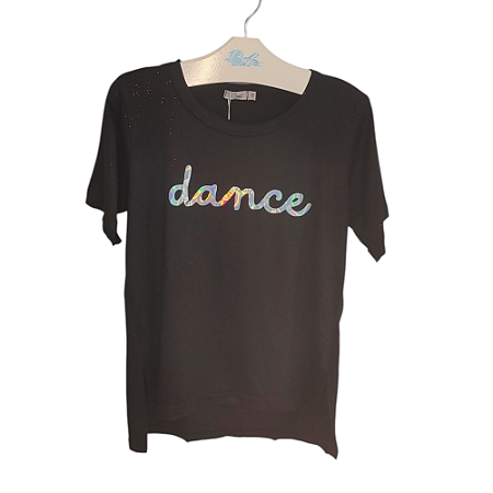 Camiseta Preta Dance