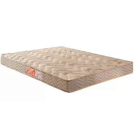 Colchão Casal 188x138x17 Espuma Selada Duoface Pasquale Wave D33 Bege Paropas