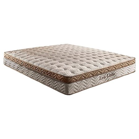 Colchão King 203X193X32 Molas Ensacadas Eco Linho Paropas