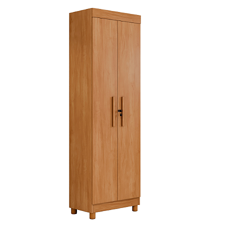 Armário Multiuso Benetil New Roma 2 Portas com Chave Cinamomo