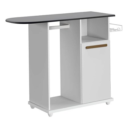 Tábua de Passar 1 Porta e Nichos Macapá Branco Arte Móveis