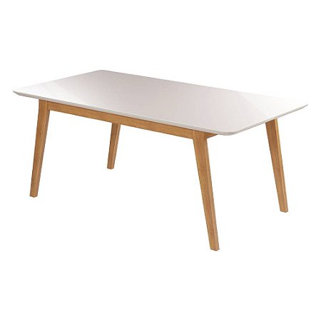 Mesa 1,60m Elegance Cinamomo/Off White JCM Móveis