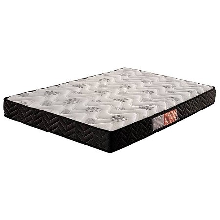 Colchão Casal Queen 198X158X25 Pasquale Wave D45 Preto Paropas