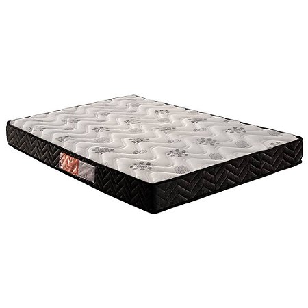 Colchão Casal 188X138X25 Pasquale Wave D45 Preto Paropas