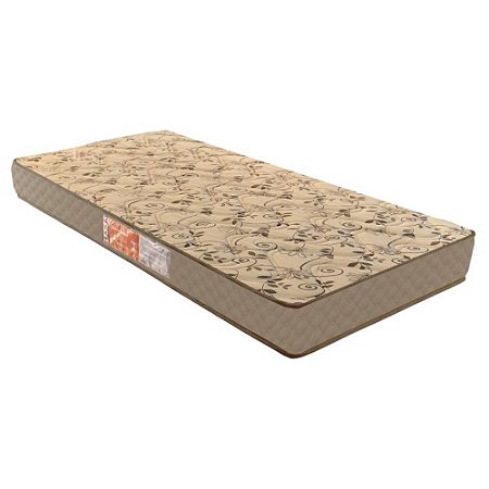 Colchão Casal 188x128x17 Espuma Selada Duoface Pasquale Wave D33 Bege Paropas